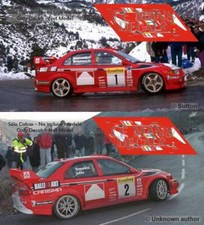 Decals Mitsubishi EVO VI Rally