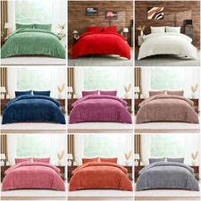 Ribbed Osum Duvet Covers Teddy