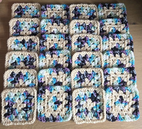 New hand made crochet - , granny