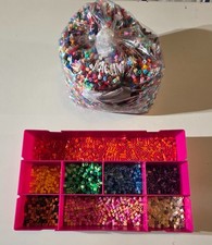 Hama beads  Small assorted bead and 850 gram bag of mixed beads