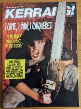 Slave Raider KERRANG! issue