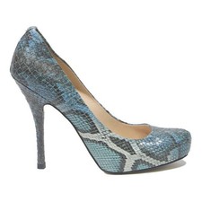 GUESS Womens Blue Snake Print