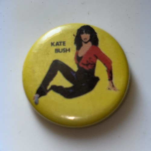 Vintage kate bush tin pin - vintage,