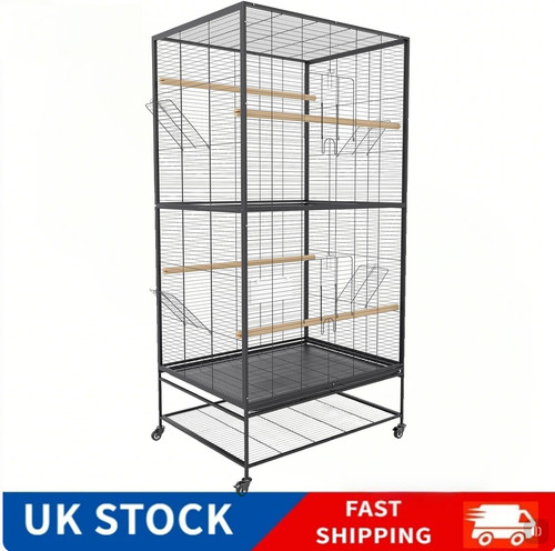 Large bird cage 168cm rolling - cage,