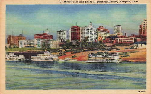 River front boats levee to - boats,