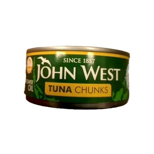 John west tuna chunks - west, in
