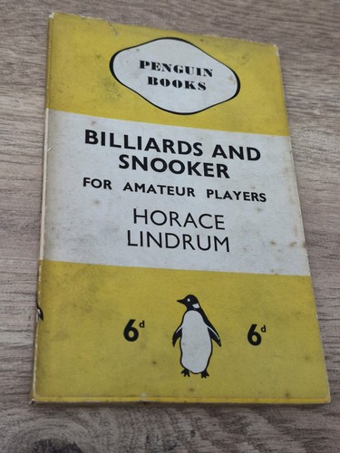 Vintage penguin book billiards - vintage,