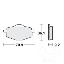 TRW Brake Pads Sintered SI