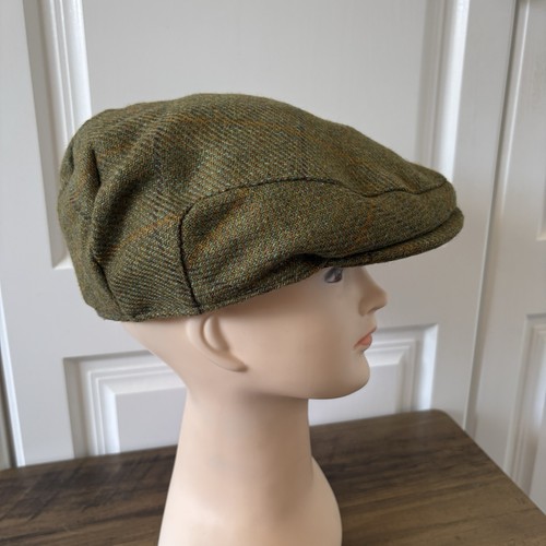 Men rydale green tweed flat - green,