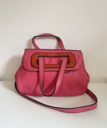 Loewe pink leather signature - loewe,