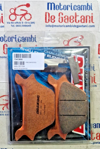 Braking pads 734 cmss harley - braking,