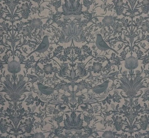 Morris birds blue tapestry - morris,