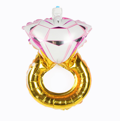Diamond ring balloon - ring,