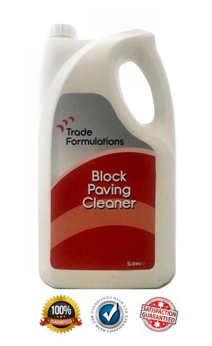 Block paving cleaner - paving,