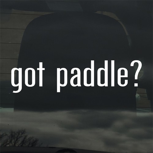 Got paddle custom vinyl - paddle?,