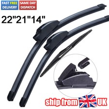 FOR LAND ROVER FREELANDER 1 FRONT & REAR WIPER BLADE SET NEW WIPER BLADES 96-06
