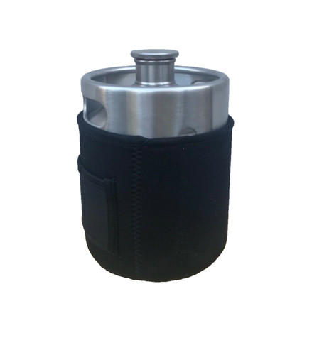 Neoprene mini keg koozie - neoprene,