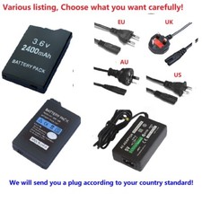 Battery or UK/EU/US/AU Charger
