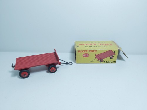 Vintage dinky toys red trailer - dinky,