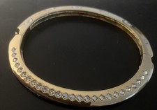 Brooks And Bentley Gold Tone Footprints Bracelet/Bangle  No Box