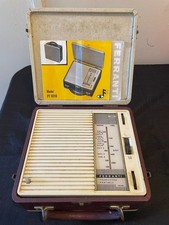 Vintage 1950s Ferranti PT 1010 Transistor Radio with instructions