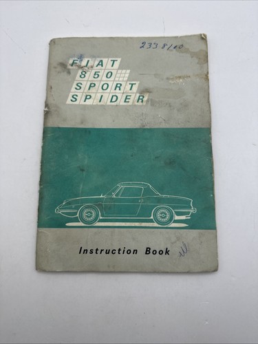 Fiat 850 sports spider first - fiat,