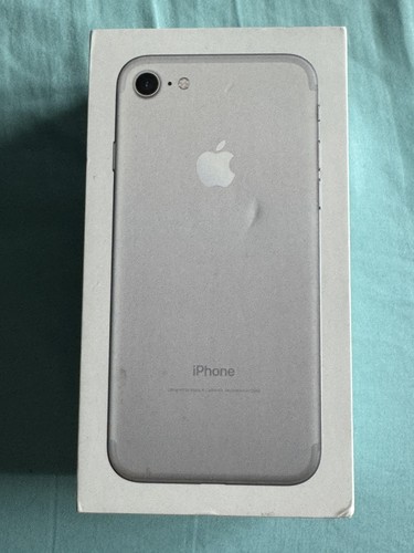 Iphone silver 128gb box only - silver,