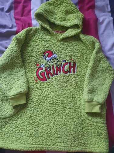 The grinch fleece hoody - grinch,