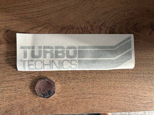 Turbo technics car sticker - car,