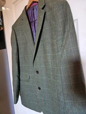 Green Multi Check Tweed
