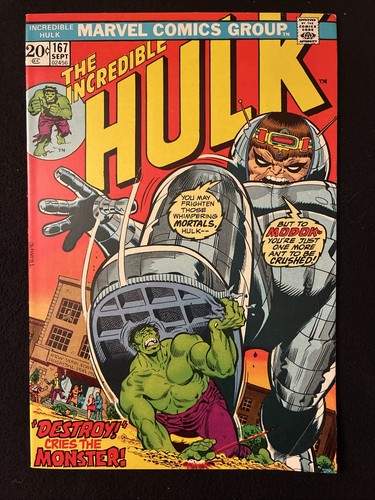 Hulk 167 0 marvel 1973 - hulk, 5.5