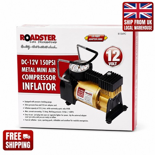 12v 150 psi metal mini - 150, air