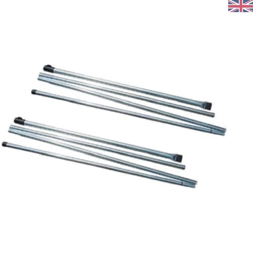 Piece awning rear pole set - 2-piece,