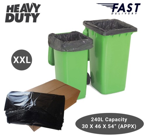Black heavy duty wheelie - black,