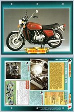 Honda GL1000 Gold Wing - 1977 - Modern Classics - Atlas Motorbike Fact File Card