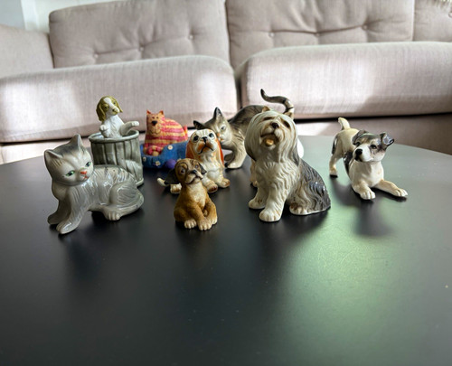 Ceramic glazed animal - ceramic,