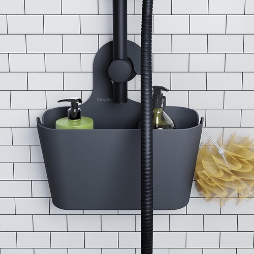 Croydex grey hanging - hanging, shower