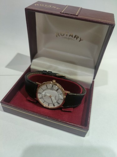 Vintage 9ct rotary mens - 9ct,