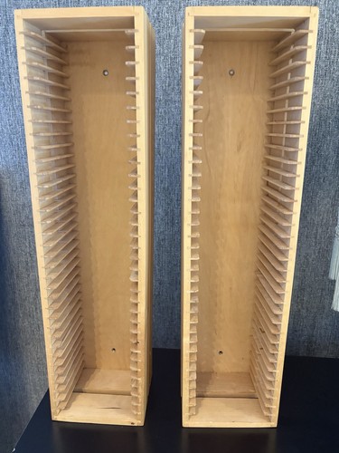 Ikea wooden rack storage - cd,