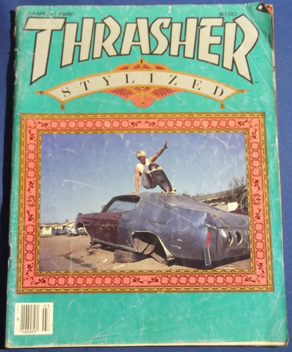Thrasher magazine march - march, 1986