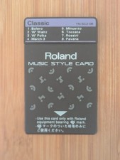 Roland ClassicMusic Style Card