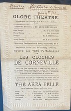 VICTORIAN THEATRE PROGRAMME