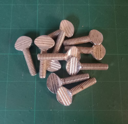 Vintage thumb bolts hardware - vintage, bolts,