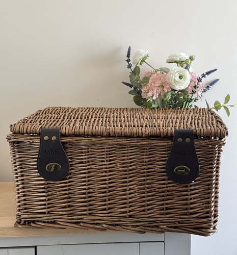 Large wicker basket - m&s,