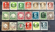 German stamps lot of 20 - -,