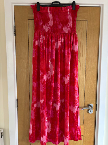 Boohoo red pink - tie, dye