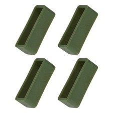 4Pcs Dark Green Watch Band
