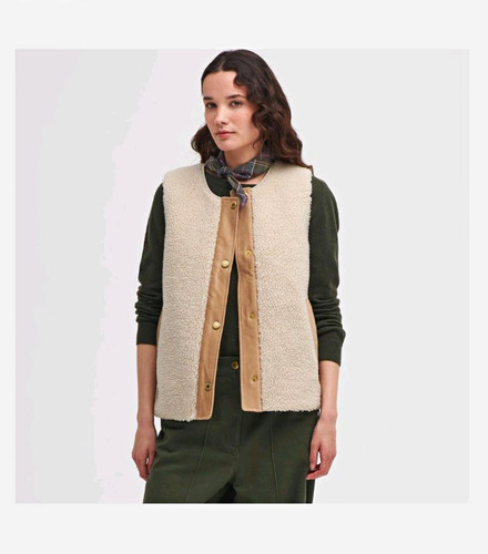 Barbour women beige fleece - barbour, women’s