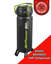 Sealey SAC05020 50L Oil Free