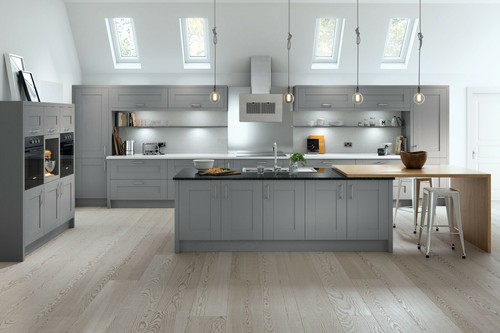 Shaker dust grey kitchen - dust,
